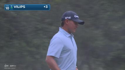Karl Vilips | Round 1 | 10th hole | Shot 4 | 2025 Valspar