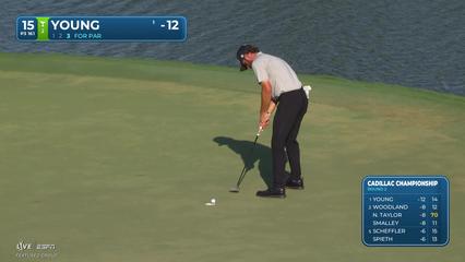 Cameron Young | Round 2 | 15th hole | Shot 3 | 2026 Cadillac