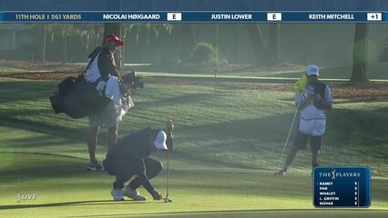 Justin Lower | Round 1 | 11th hole | Shot 5 | 2025 THE PLAYERS