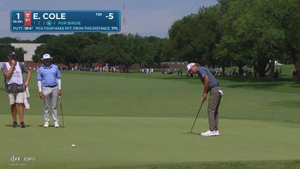 Eric Cole | Round 3 | 1st hole | Shot 4 | 2026 Charles Schwab