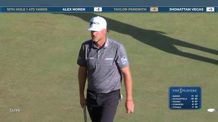 Taylor Pendrith | Round 2 | 15th hole | Shot 5 | 2026 THE PLAYERS