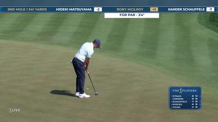 Rory McIlroy | Round 2 | 2nd hole | Shot 5 | 2026 THE PLAYERS