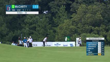 Matt McCarty | Round 4 | 9th hole | Shot 1 | 2025 Baycurrent