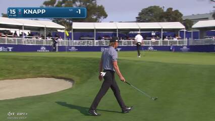 Jake Knapp | Round 3 | 15th hole | Shot 3 | 2025 Farmers