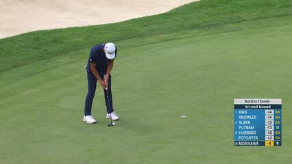 Collin Morikawa | Round 2 | 10th hole | Shot 4 | 2025 Rocket Classic