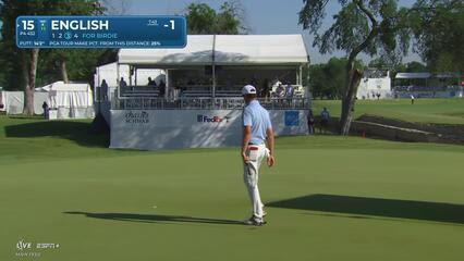 Harris English | Round 2 | 15th hole | Shot 3 | 2025 Charles Schwab