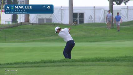 Min Woo Lee | Round 2 | 4th hole | Shot 3 | 2025 Rocket Classic