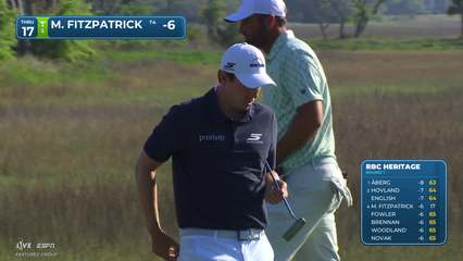Matt Fitzpatrick | Round 1 | 17th hole | Shot 2 | 2026 RBC Heritage