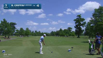 Ben Griffin | Round 1 | 7th hole | Shot 1 | 2026 Zurich Classic