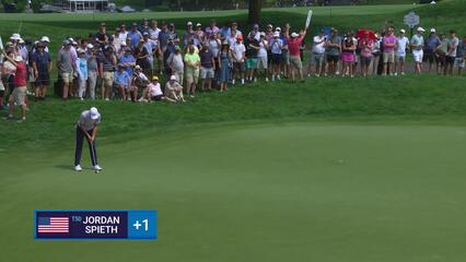 Jordan Spieth | Round 1 | 5th hole | Shot 3 | 2025 Travelers
