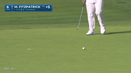 Matt Fitzpatrick | Round 4 | 6th hole | Shot 5 | 2025 Genesis