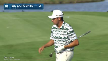 Santiago De la Fuente | Round 1 | 10th hole | Shot 3 | 2025 Mexico Open