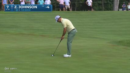 Zach Johnson | Round 4 | 7th hole | Shot 3 | 2025 John Deere
