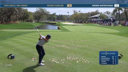 Rickie Fowler | Round 3 | 13th hole | Shot 1 | 2026 THE PLAYERS