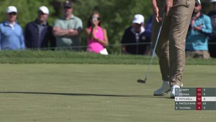 Keith Mitchell | Round 3 | 9th hole | Shot 3 | 2025 Truist Championship