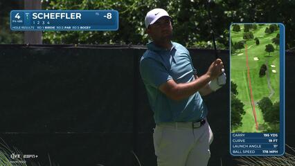 Scottie Scheffler | Round 4 | 4th hole | Shot 1 | 2025 Travelers