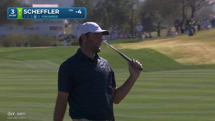 Scottie Scheffler | Round 3 | 3rd hole | Shot 5 | 2026 WM Phoenix Open