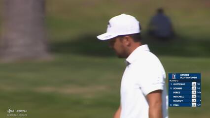 Xander Schauffele | Round 2 | 1st hole | Shot 4 | 2025 Genesis Scottish Open