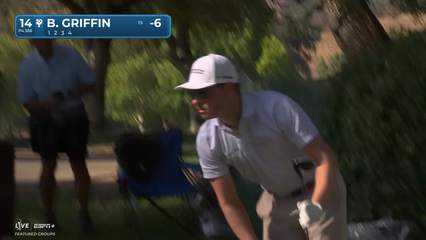 Ben Griffin | Round 1 | 14th hole | Shot 1 | 2025 Procore