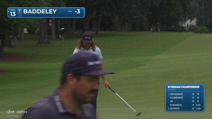 Aaron Baddeley | Round 2 | 4th hole | Shot 3 | 2025 Wyndham