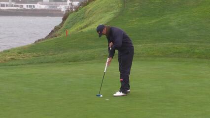 Adam Scott | Round 3 | 8th hole | Shot 4 | 2025 AT&T Pebble Beach