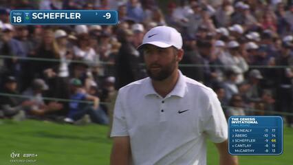 Scottie Scheffler | Round 4 | 18th hole | Shot 4 | 2025 Genesis