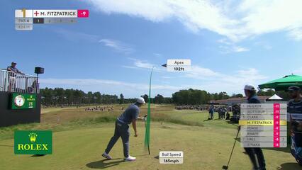 Matt Fitzpatrick | Round 4 | 1st hole | Shot 1 | 2025 Genesis Scottish Open