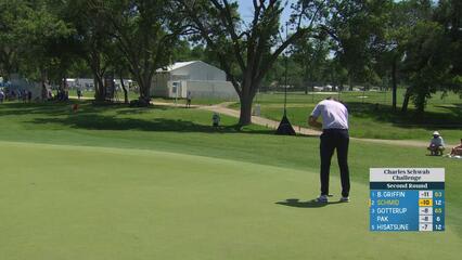 Matti Schmid | Round 2 | 4th hole | Shot 3 | 2025 Charles Schwab