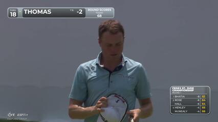 Justin Thomas | Round 1 | 18th hole | Shot 4 | 2025 FedEx St. Jude