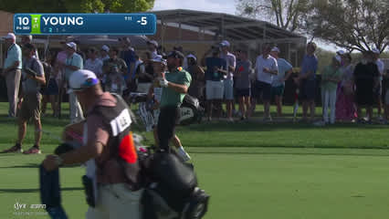 Cameron Young | Round 3 | 10th hole | Shot 2 | 2026 Arnold Palmer
