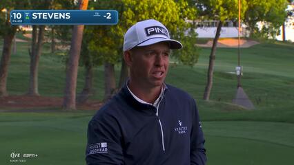 Sam Stevens | Round 2 | 10th hole | Shot 2 | 2025 Valspar