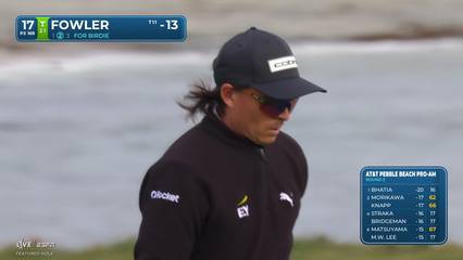 Rickie Fowler | Round 3 | 17th hole | Shot 3 | 2026 AT&T Pebble Beach