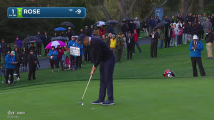 Justin Rose | Round 4 | 1st hole | Shot 5 | 2026 AT&T Pebble Beach