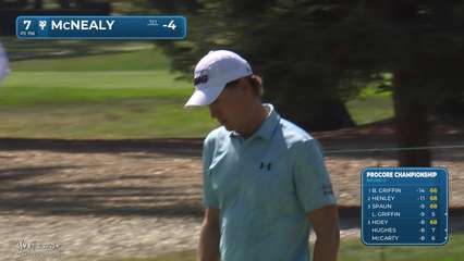 Maverick McNealy | Round 2 | 7th hole | Shot 3 | 2025 Procore