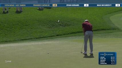 Frankie Capan III | Round 2 | 15th hole | Shot 5 | 2025 THE PLAYERS