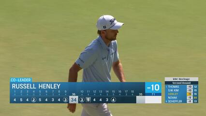 Russell Henley | Round 2 | 15th hole | Shot 4 | 2025 RBC Heritage