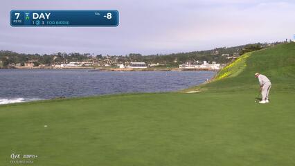 Jason Day | Round 4 | 7th hole | Shot 3 | 2025 AT&T Pebble Beach