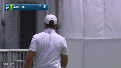 Ludvig Åberg | Round 3 | 12th hole | Shot 4 | 2026 Charles Schwab