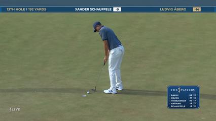 Ludvig Aberg | Round 3 | 13th hole | Shot 3 | 2026 THE PLAYERS
