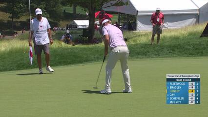 Russell Henley | Round 4 | 2nd hole | Shot 5 | 2025 Travelers