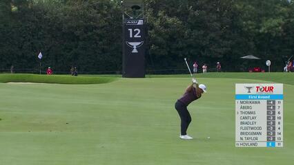 Viktor Hovland | Round 1 | 12th hole | Shot 2 | 2025 TOUR Championship