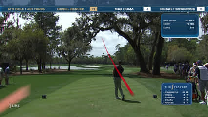 Daniel Berger | Round 2 | 6th hole | Shot 1 | 2026 THE PLAYERS