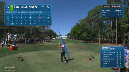 Jacob Bridgeman | Round 4 | 17th hole | Shot 1 | 2026 Valspar