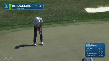 Jacob Bridgeman | Round 2 | 4th hole | Shot 3 | 2026 Valspar