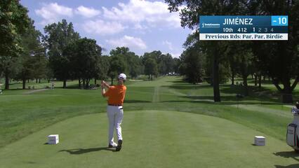 Miguel Angel Jiménez | Round 4 | 10th hole | Shot 1 | 2025 Kaulig Co. Championship