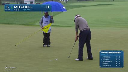 Keith Mitchell | Round 2 | 6th hole | Shot 4 | 2025 Truist Championship