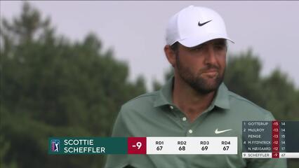 Scottie Scheffler | Round 4 | 18th hole | Shot 4 | 2025 Genesis Scottish Open