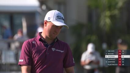 Justin Thomas | Round 3 | 16th hole | Shot 4 | 2025 RBC Heritage
