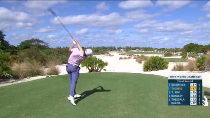 Justin Thomas | Round 4 | 3rd hole | Shot 1 | 2024 Hero World Challenge