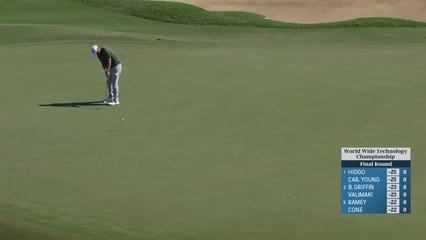 Sami Valimaki | Round 4 | 9th hole | Shot 3 | 2025 World Wide Technology